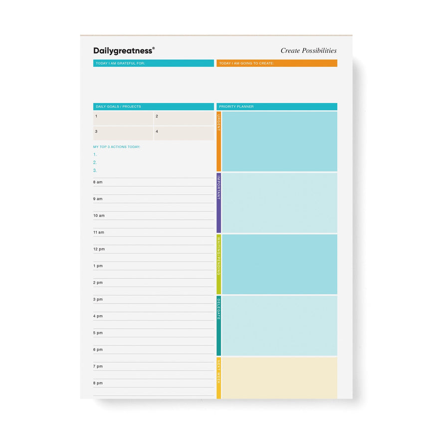 Bundle - Dailygreatness Success At Work, Business Undated and Deskpad