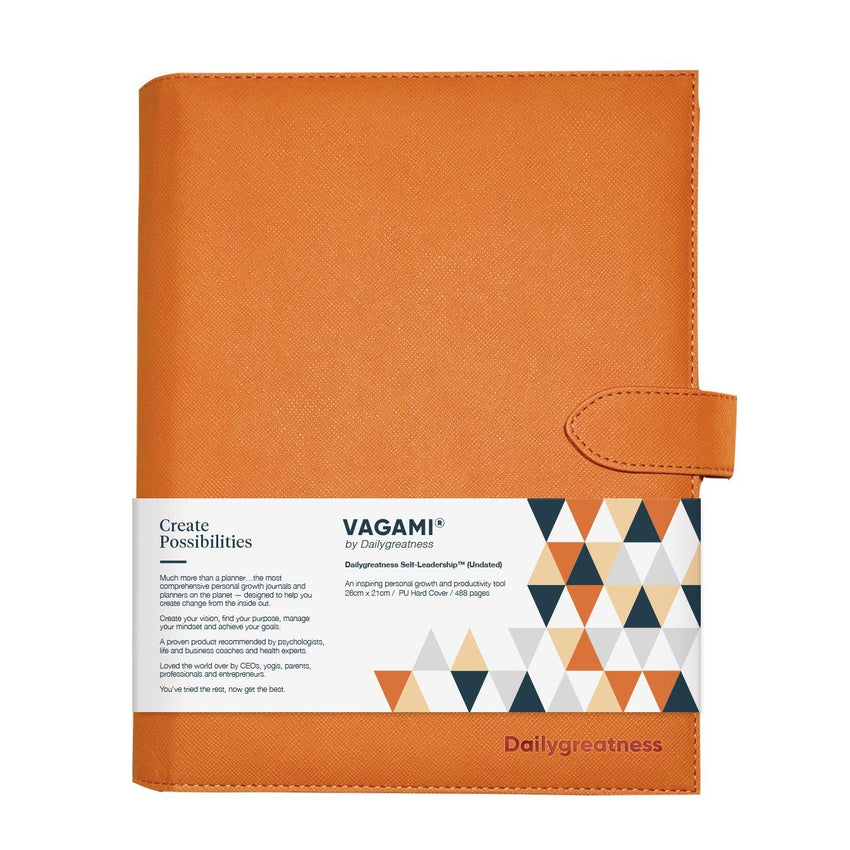 Bundle - Vagami Self-Leadership Orange, Dailygreatness Success At Work