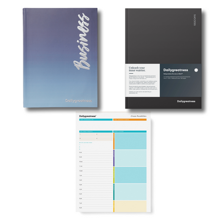 Bundle - Dailygreatness Success At Work, Business Undated and Deskpad